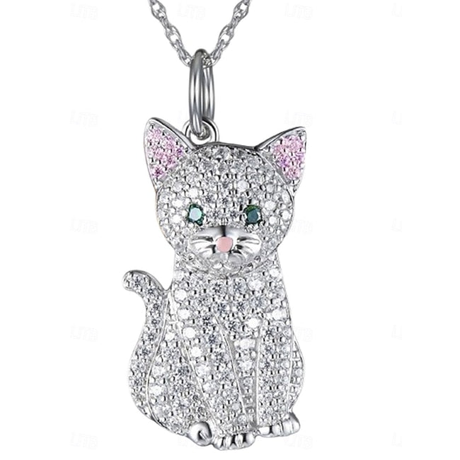 Necklace Chrome Women's Fashion Cute Classic Animal Lovely Geometric Necklace For Daily #19483613